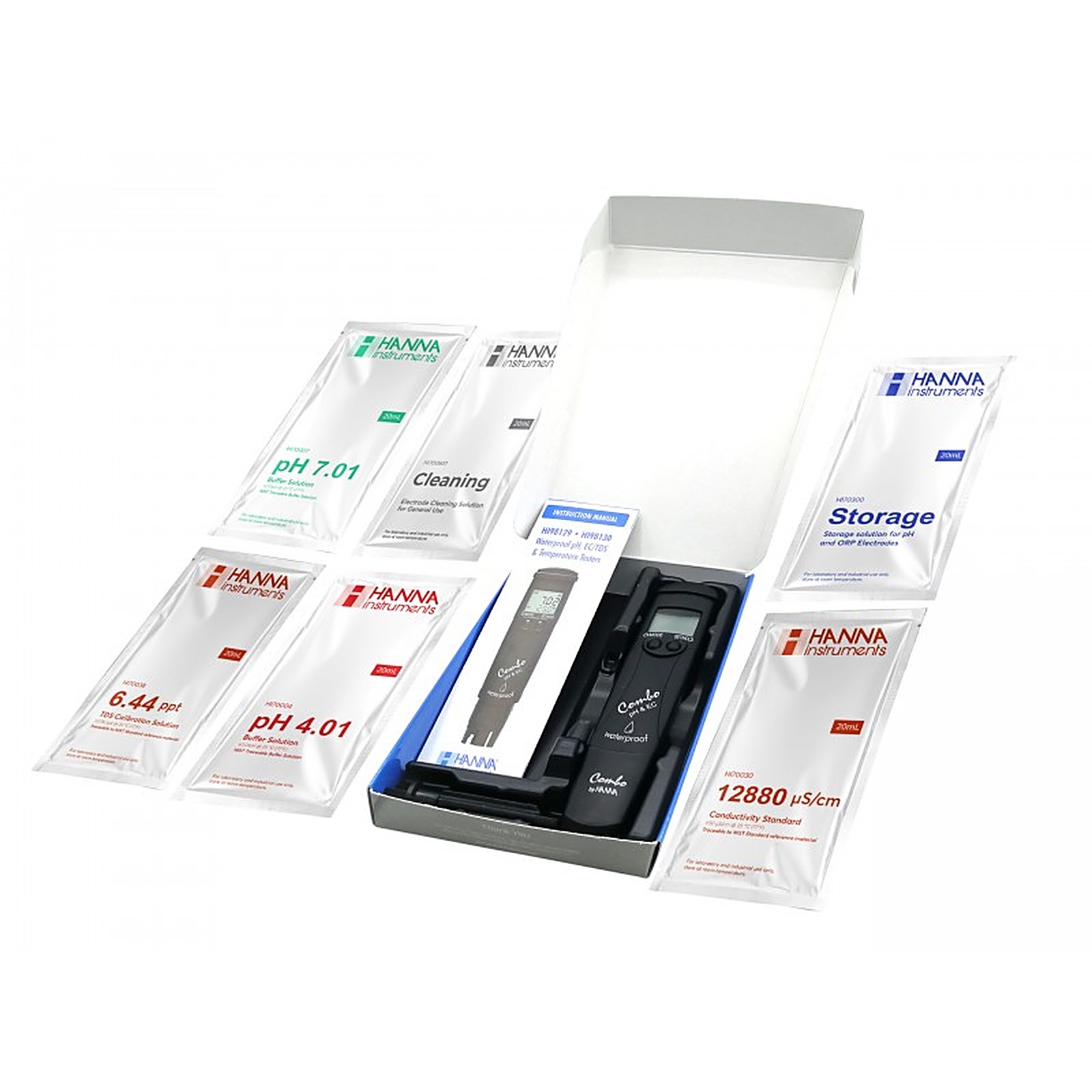 Medidor de pH/EC/TDS/Temperatura HANNA - HI98129